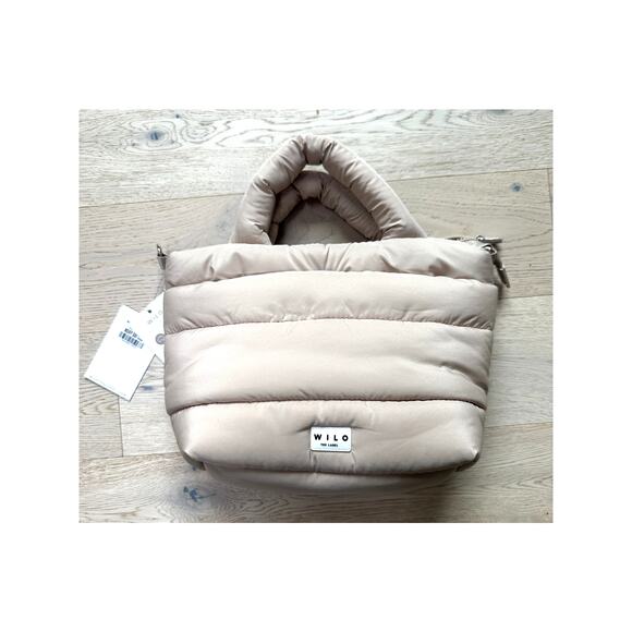Wilo Puffy Mini Two Strap Tote NEW! (retails $88) - Picture 1 of 12